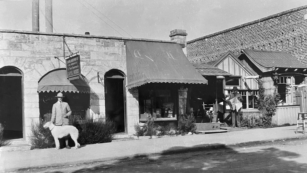 Ocean Avenue shops